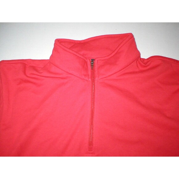 NWT $149 Spyder Mens Training New Shirt L Red Run Ski Zipper Neck Logo Walk Gym - Picture 3 of 4
